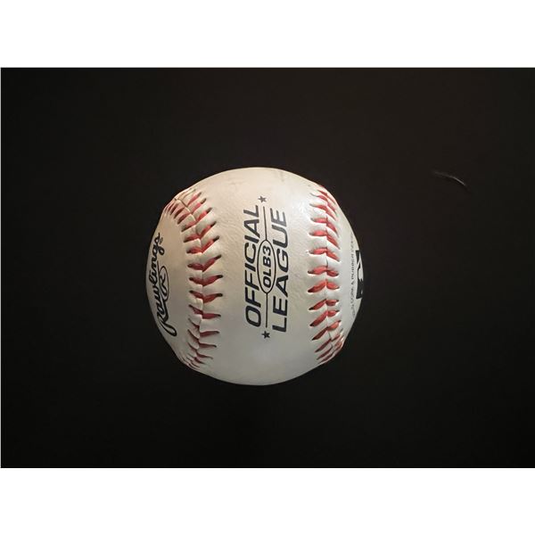 Tom Brady signed baseball