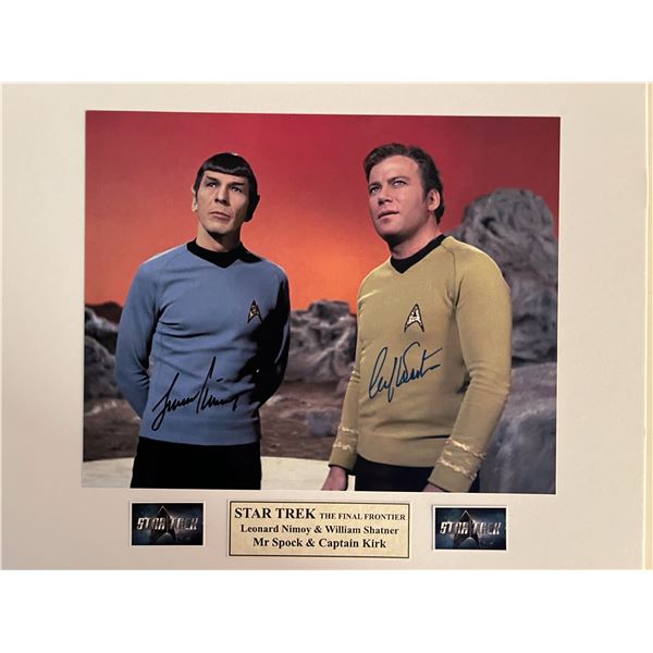 Star Trek cast signed photo
