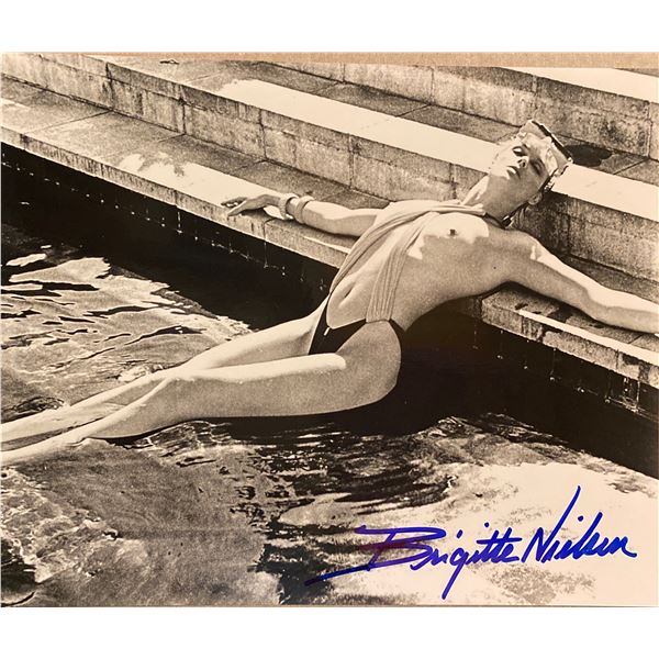 Brigitte Nielsen signed photo