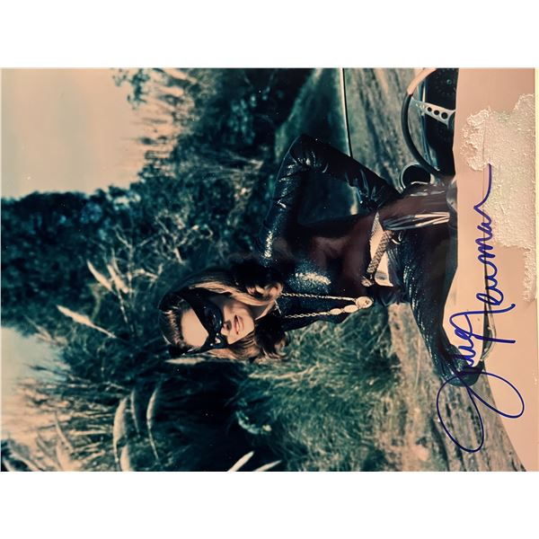 Batman Julie Newmar signed photo