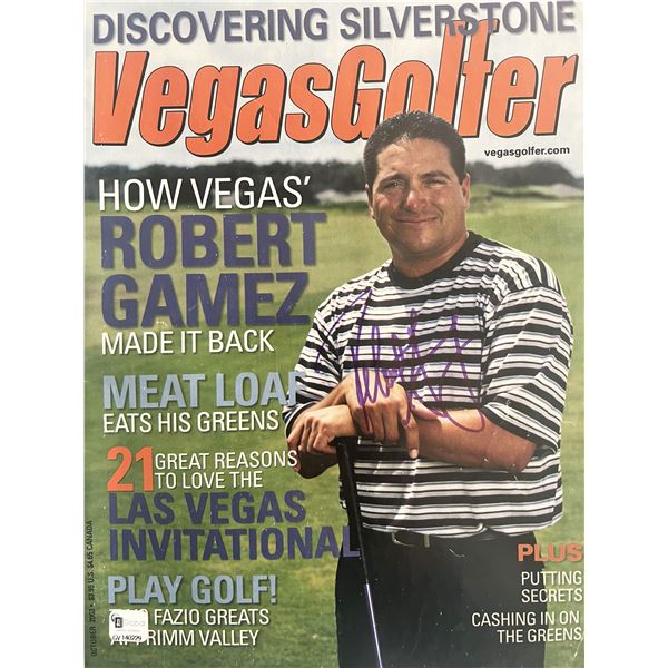 Robert Games signed 2003 Vegas Golfer magazine