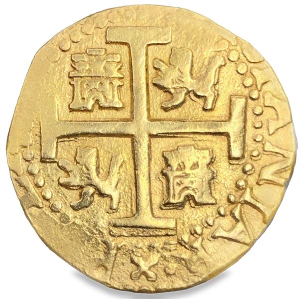 8 Escudos 1712 Certified Shipwreck Treasure Coin