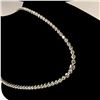 Image 1 : Natural Diamond Rivière Necklace 21 CTW