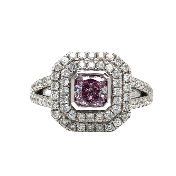 GIA Natural Pink Diamond Ring