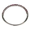 Image 3 : GIA Graded Burmese Ruby & Diamond Bangle