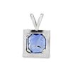Image 3 : Sapphire & Diamond Pendant