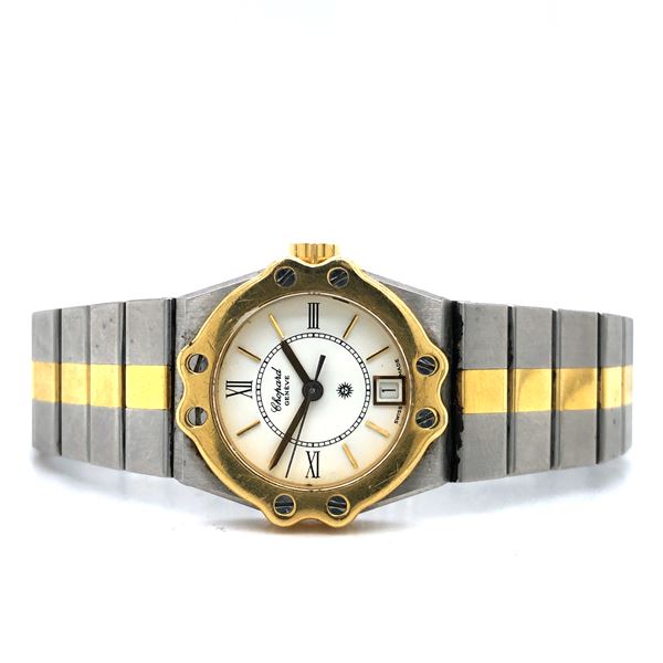 Chopard Two Tone St. Moritz Watch Model 8024