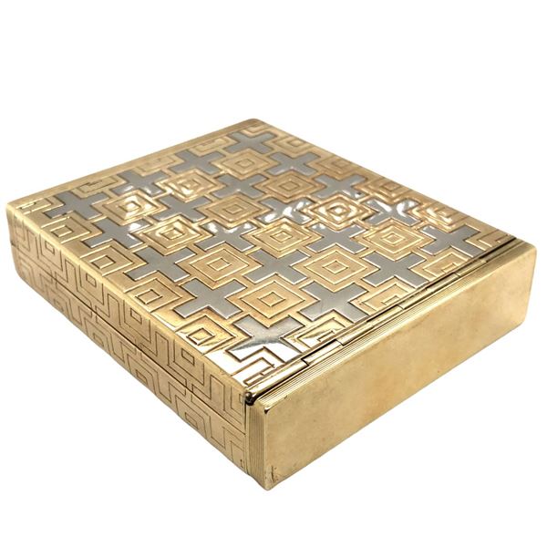 Signed Dunhill Yellow-White Gold Vintage Cigarette Holder