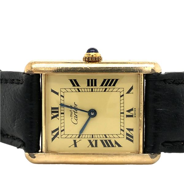 Cartier Tank Vermeil Watch