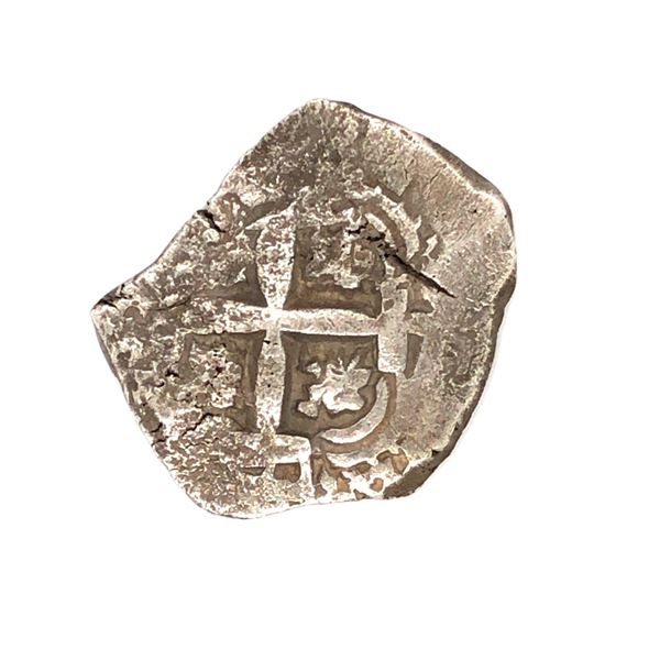 4 Reale Authentic Shipwreck Treasure Coin Graded 1+