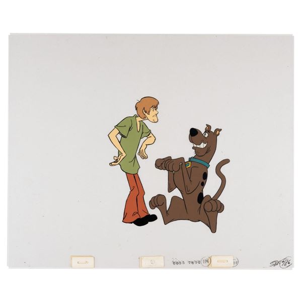 A Scooby-Doo and Shaggy Production Cel.