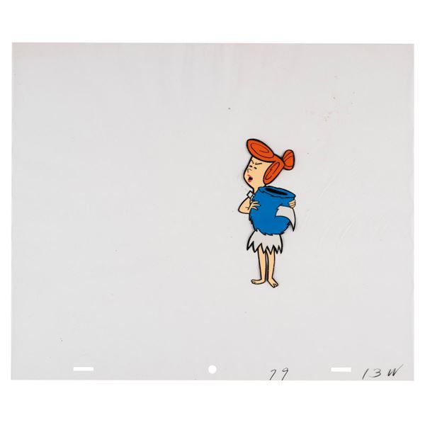 A "Flintstones" Original Production Cel of Wilma.