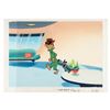 Image 1 : A "Jetsons" Original Production Cel and Background.