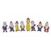 Image 1 : A Set of Snow White & the Seven Dwarfs Bisque Figures.