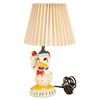 Image 1 : A Donald Duck Table Lamp by Leeds.