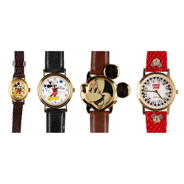 A Mickey Mouse Watch Collection.