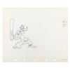 Image 1 : A "How To Play Baseball" Goofy Production Drawing.