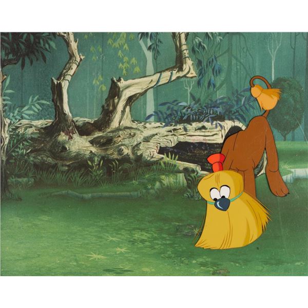 An "Alice in Wonderland" Broom Dog Production Cel.