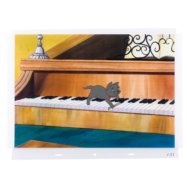 A Production Cel of Berlioz from "The Aristocats."