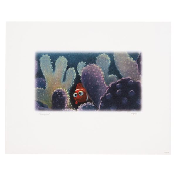 A Limited Edition "Finding Nemo" Lithograph Print.