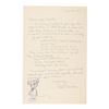 Image 1 : A Letter and Mickey Mouse Drawing by Phil Duncan.
