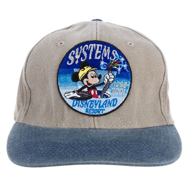 A Disneyland Resort Systems Hat.