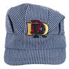 Image 1 : A Disneyland Railroad Initial Logo Striped Hat.