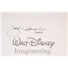 Image 2 : A John Hench Signed Walt Disney Imagineering Folder.