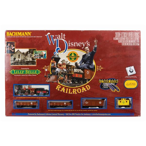Bachmann Walt Disney’s Railroad Lilly Belle Train Set.
