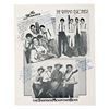 Image 1 : A Multi-Signed Disneyland Bands Print.