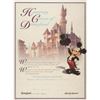 Image 2 : A Disneyland Honorary Citizen Certificate.