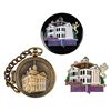 Image 1 : A Pair of Haunted Mansion Pins and a Button.