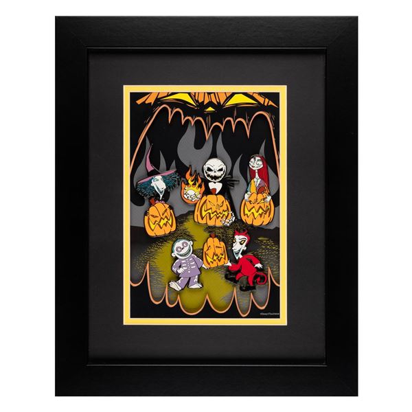 A Nightmare Before Christmas Jack 'O Lantern Pin Set.