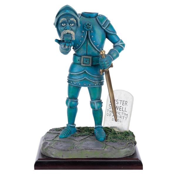A Haunted Mansion Headless Bobblehead Figure.