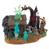 Image 1 : A Haunted Mansion Light-Up Graveyard Statue.