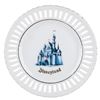 Image 1 : A Sleeping Beauty Castle Souvenir Lace Plate.