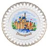 Image 1 : A 1970s Sleeping Beauty Castle Souvenir Lace Plate.
