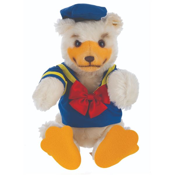 A Teddybear and Doll Convention Steiff Donald Plush.
