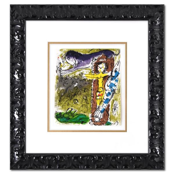 Christ in the Clock by Chagall (1887-1985)