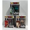 Image 1 : Hellboy- Abe Sapien, Hellboy, Liz Sherman Funko Pops