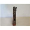 Image 2 : Carved Wooden Horse w/ Rider & Maker's Mark 12" x 3" x 19"H