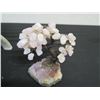 Image 15 : Stone 3-Section Pagoda Decorative Lantern 14"L x 23"H & Tree w/ Stone Leaves