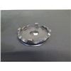 Image 15 : Qty 2 Glass Vases and Glass Bowl on Stand, Misc Sizes