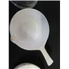 Image 5 : Qty 2 Le Persil & La Sauge Corningware Pots w/ Lids 6" Dia w/ Handle