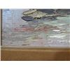 Image 3 : Framed Original Painting, Water Scene, Signed by Artist Prayat Timpawan, 30" x 24"