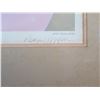 Image 5 : Pegge Hopper Print, Woman in Pink, Framed & Matted 30" x 23"