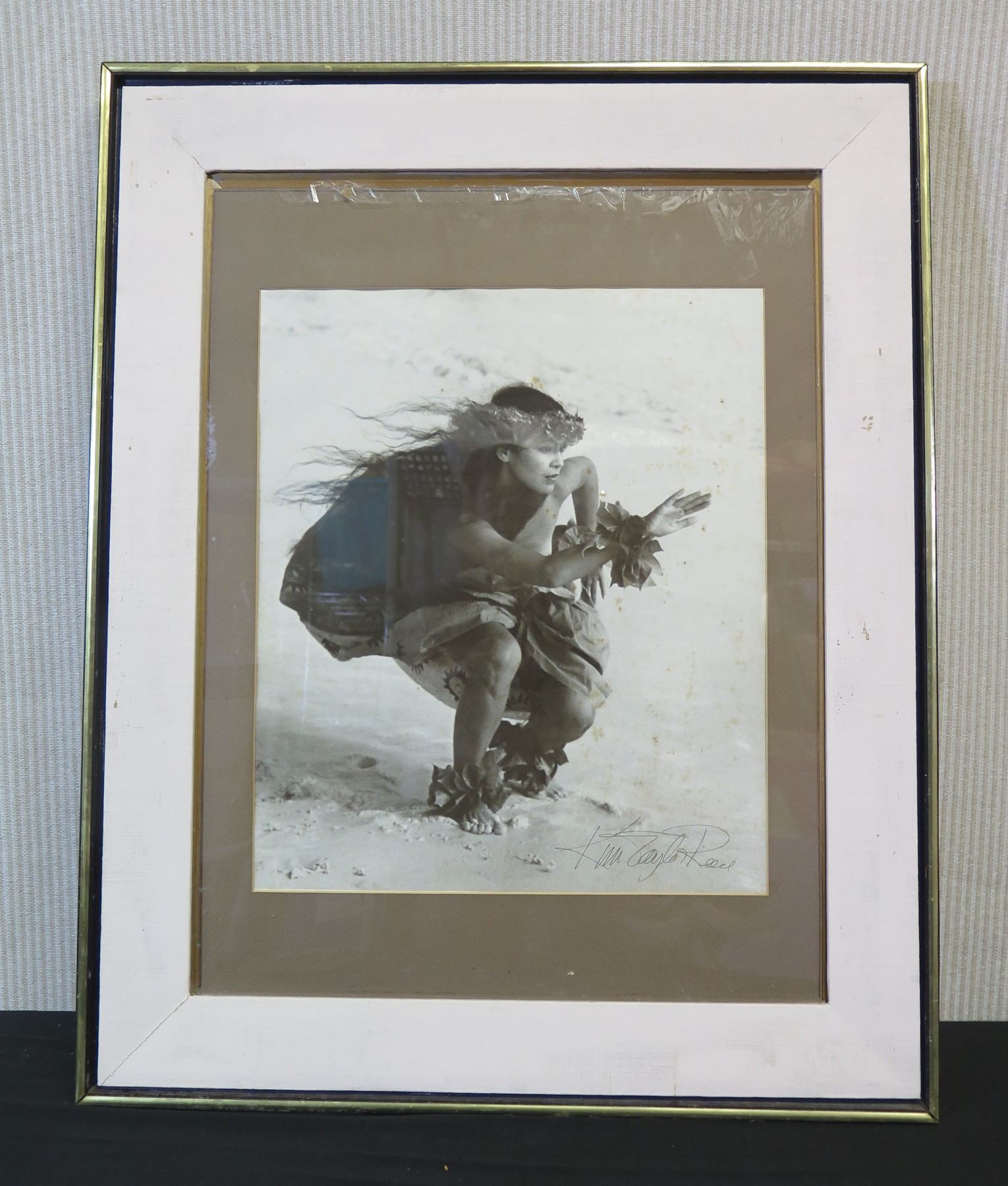 Hula Kahiko Collection Print by Kim Taylor Reece, Framed & Matted 24