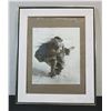 Image 1 : Hula Kahiko Collection Print by Kim Taylor Reece, Framed & Matted 24" x 31"
