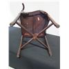 Image 8 : Wooden Carved Triangular Chair 20" x 24" x 33"H