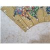 Image 3 : Asian Fan Artwork w/ Maker's Mark, Unframed, 20" x 16"